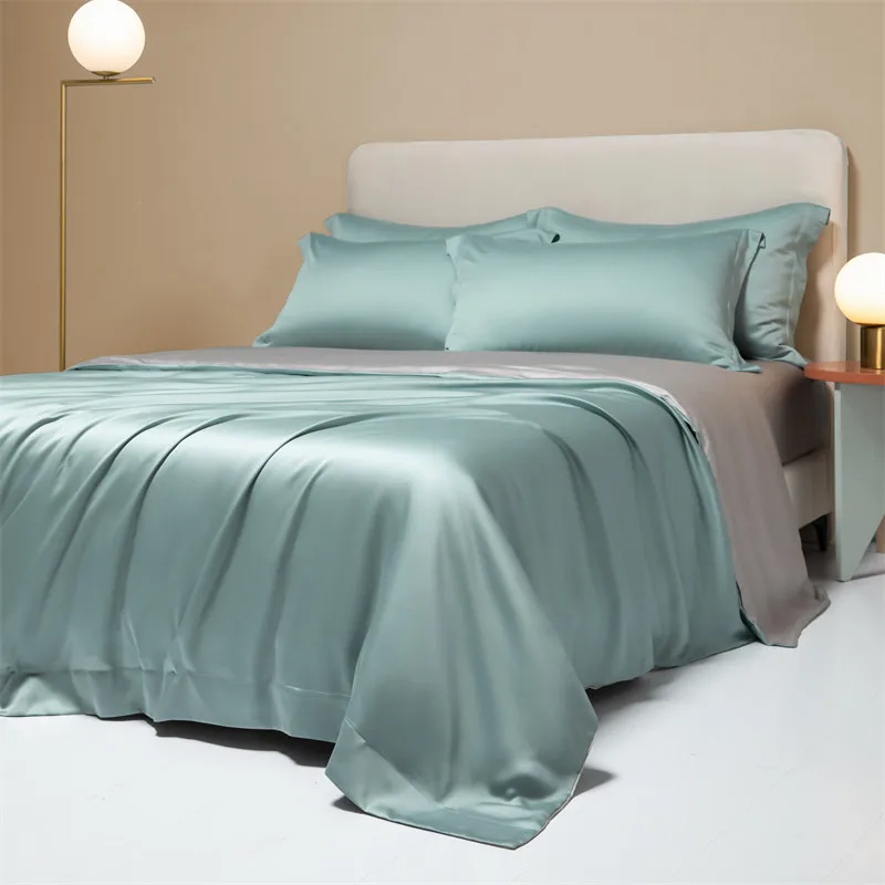 Luxury Bedding 100% Bamboo Duvet Cover 1PC Soild Colors Single Queen King Bed Cover Quilt Cover Soft Comfort Cool Summer Cooling