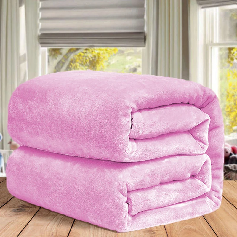 WASART Winter fluffy velvet fleece blanket extra large size sofa throw blanket fuzzy faux fur blanket microfiber thick bed sheet