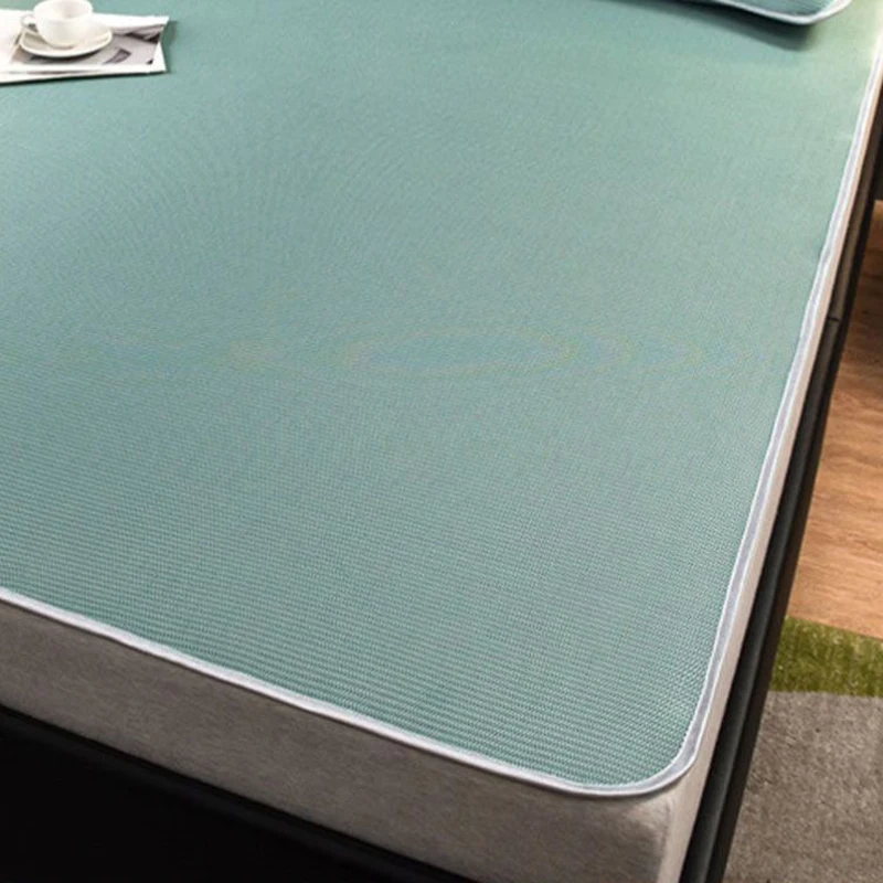 WASART Summer cooling mattress bedroom couple cool sleeping air conditioning mat folding cold sheet couple bed protection pad